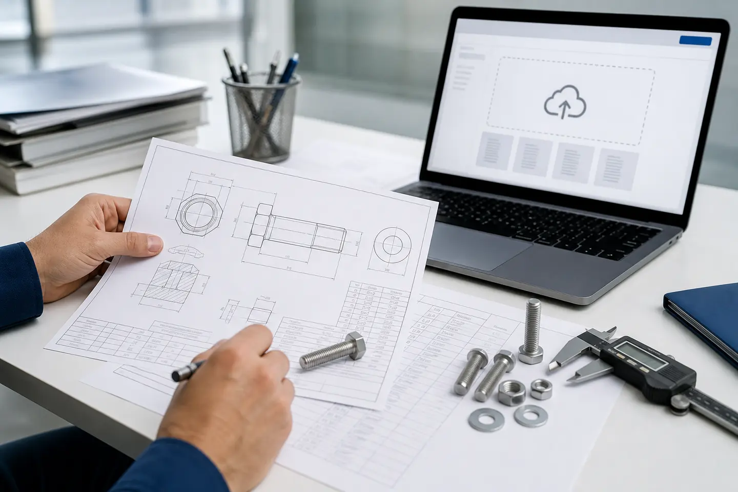 Request a fastener quote – send your drawing or standard