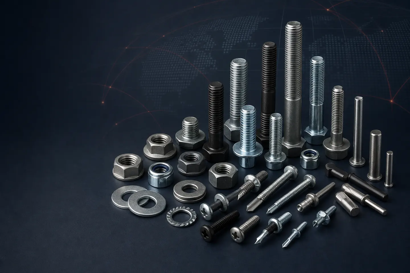 Industrial fasteners from Turkey – bolts, nuts, screws and studs